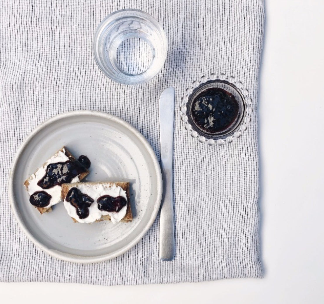 Blackcurrant Ricotta Toasts – Roots & Wings Organic