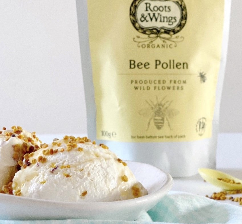 Frozen Yoghurt with Bee Pollen