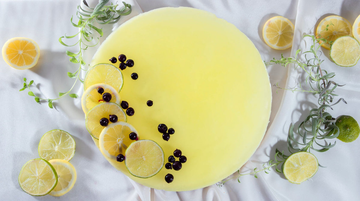 Lemon Curd Cheesecake – Roots & Wings Organic