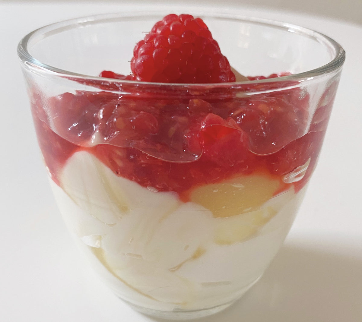Lemon Curd & Raspberry Yoghurt Fool – Roots & Wings Organic