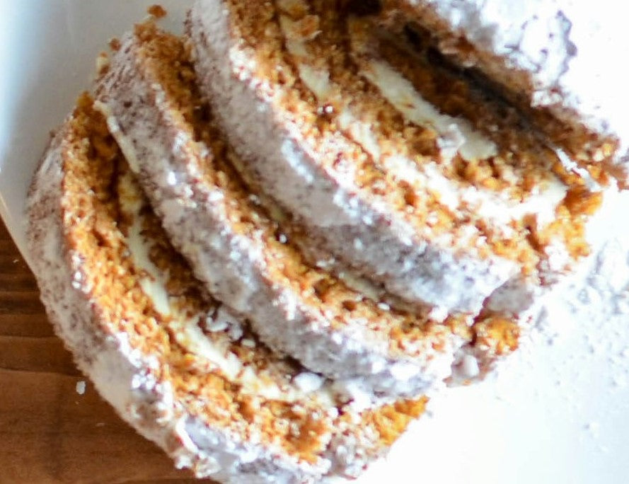 Zingy Lemon Swiss Roll – Roots & Wings Organic