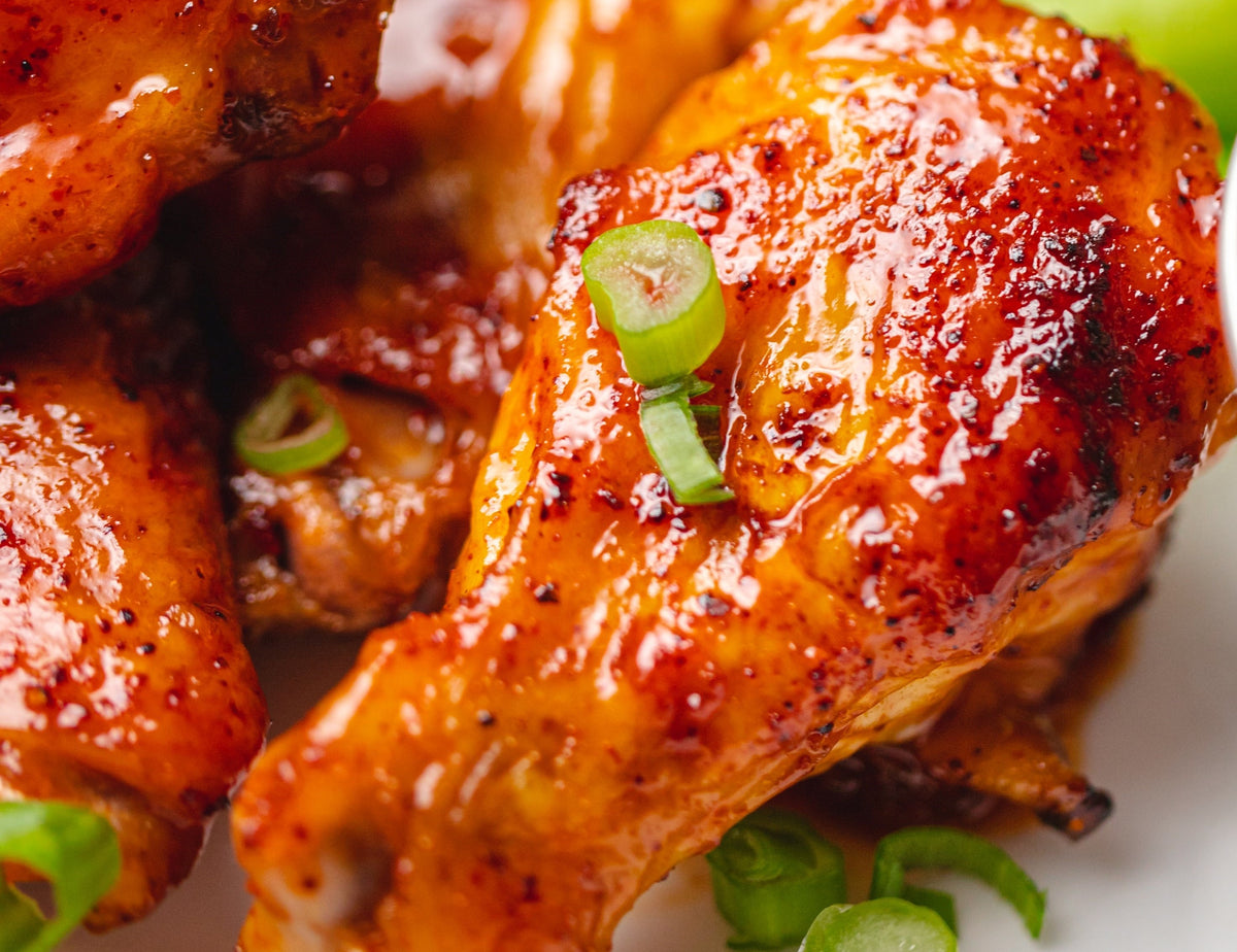 Chicken Drumsticks with Sticky Marmalade Glaze – Roots & Wings Organic