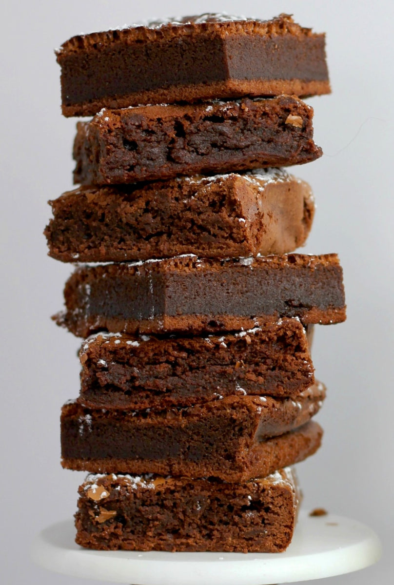 Chocolate & Marmalade Brownies – Roots & Wings Organic