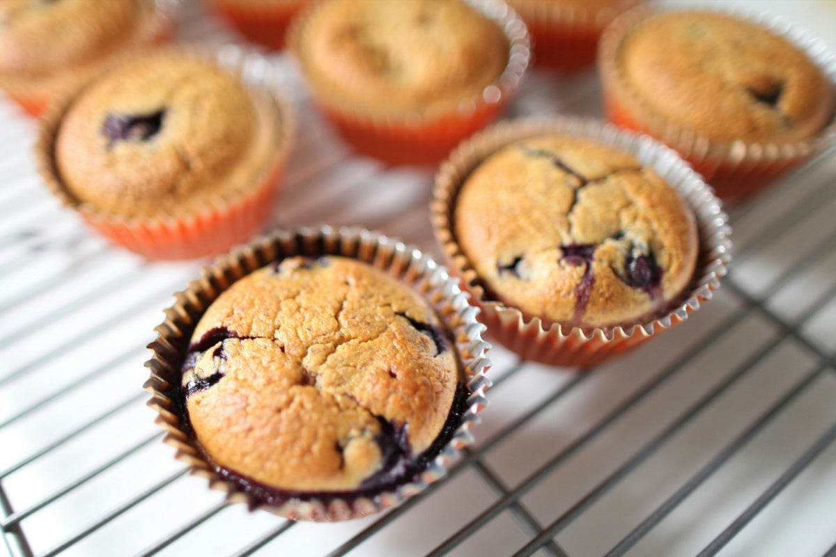 Easy Blackcurrant Muffins – Roots & Wings Organic