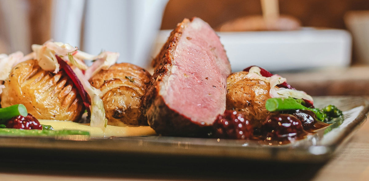 Duck Breast with Redcurrant Sauce – Roots & Wings Organic