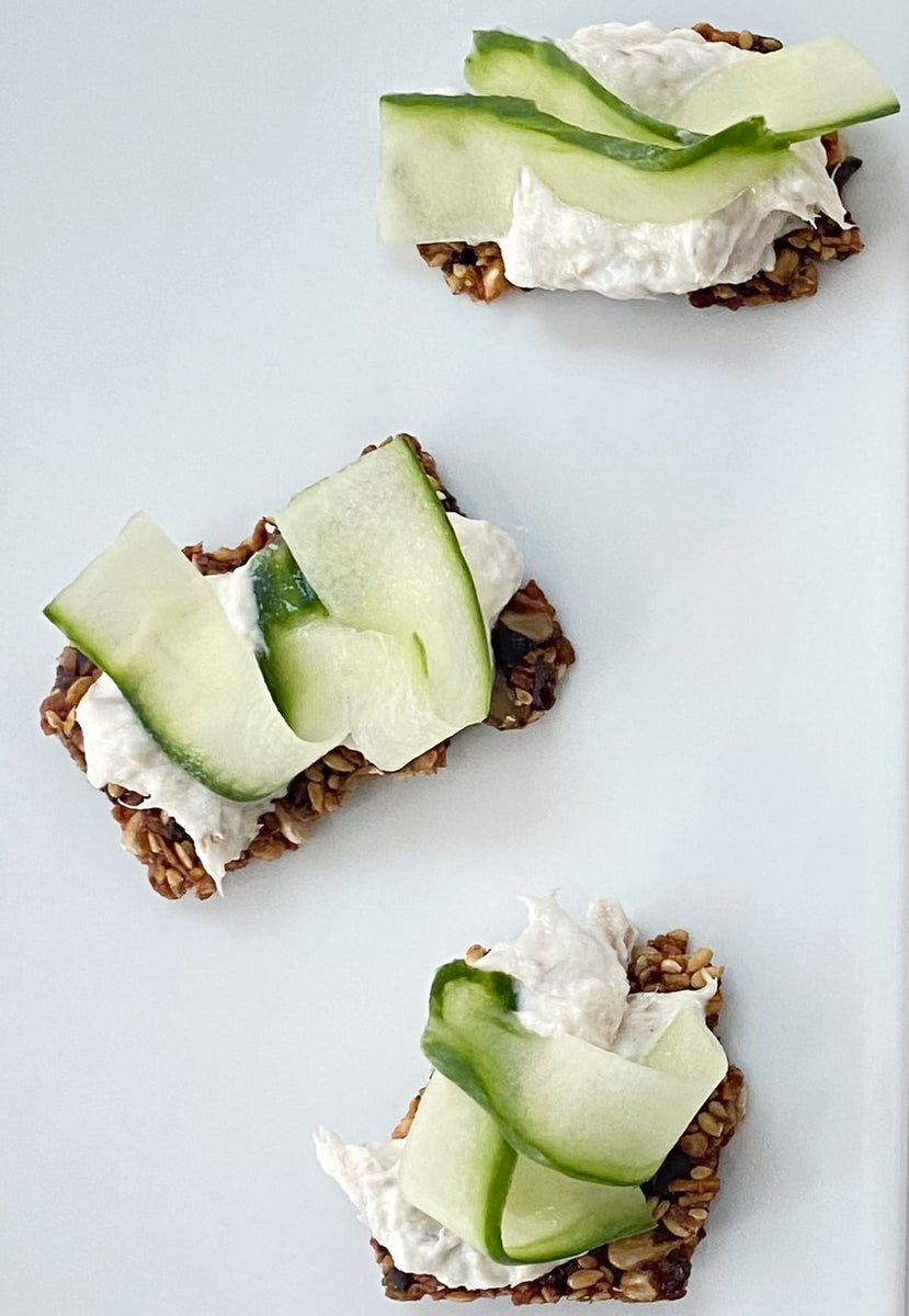 Smoked Mackerel Pâté with MultiSeed Brittles – Roots & Wings Organic