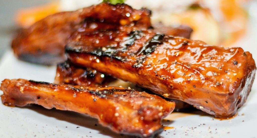 Apricot Glazed Pork Ribs