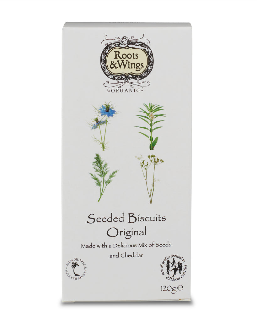 Bisuit Roots Seeded Biscuits Original – Roots & Wings Organic